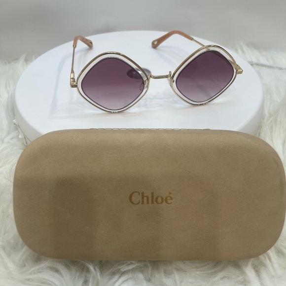 - Chloe mod rectangular sunglasses - Picture 8 of 10